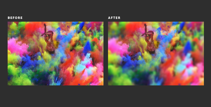 Фільтри в Photoshop: Iris Blur